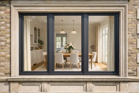 Custom and modern picture windows - installation and designs - WarmDreams