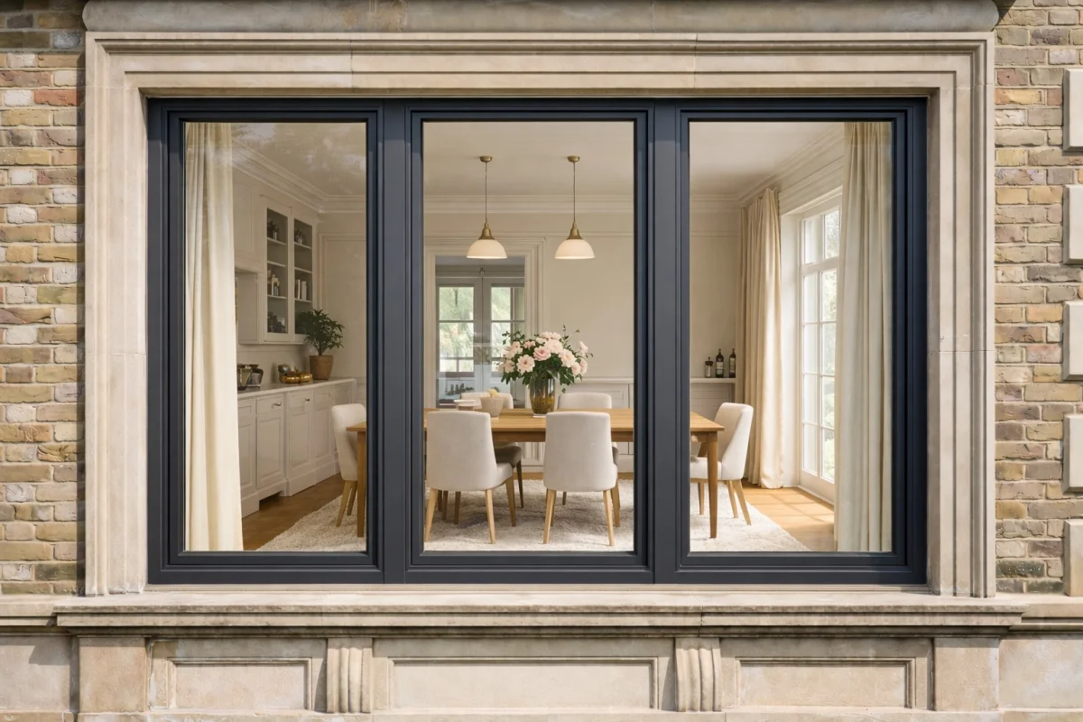 Custom and modern picture windows - installation and designs - WarmDreams