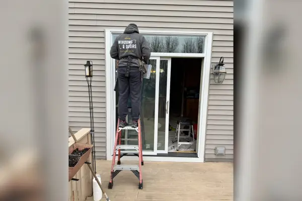 Door installation by Warmdreams