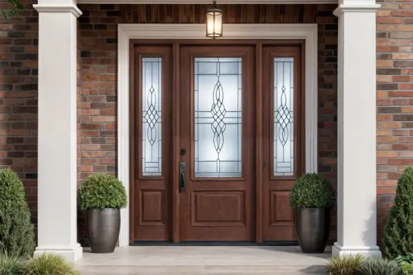 Entry door in Algonquin