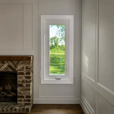 White PVC Awning Window
