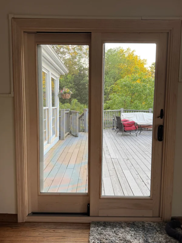 New Windows and a Patio Door Transform a 1937 French Provincial Home in Deerfield