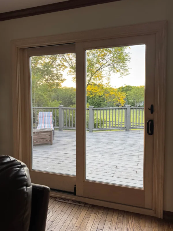 New Windows and a Patio Door Transform a 1937 French Provincial Home in Deerfield