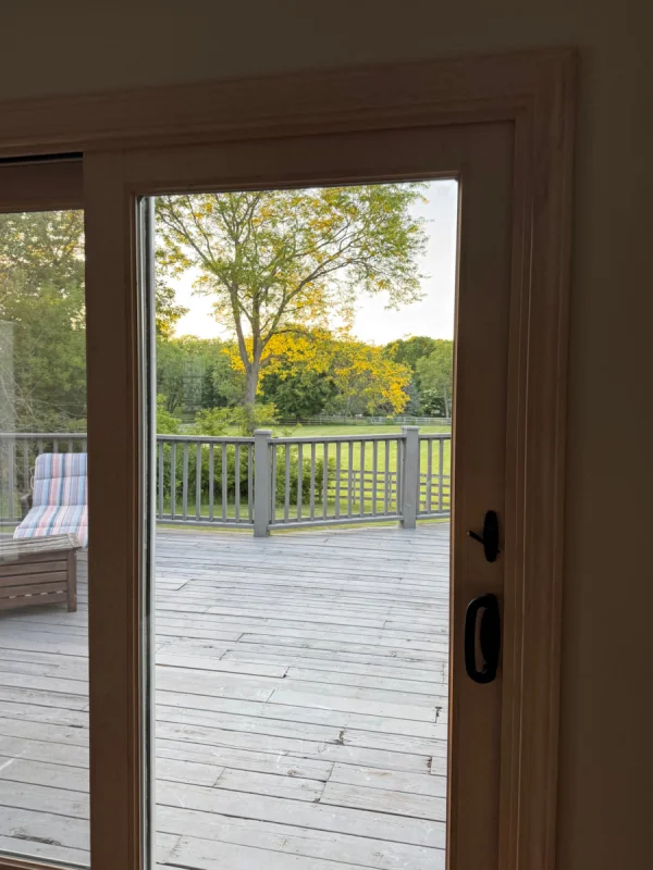 New Windows and a Patio Door Transform a 1937 French Provincial Home in Deerfield