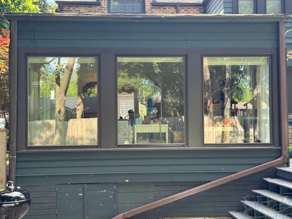 New Windows and a Patio Door Transform a 1937 French Provincial Home in Deerfield