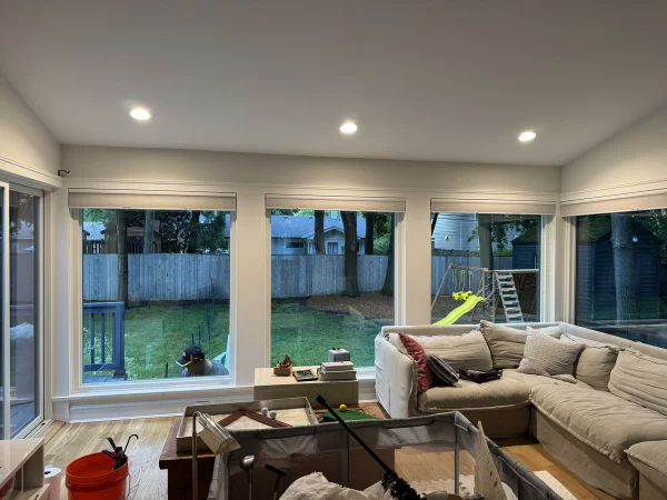 New Windows and a Patio Door Transform a 1937 French Provincial Home in Deerfield
