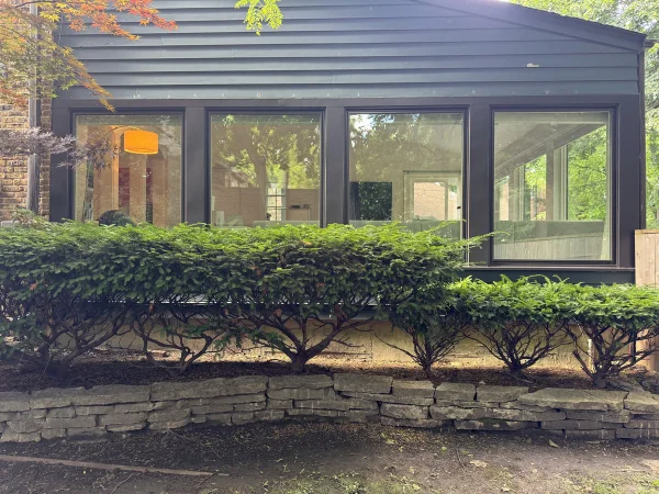 New Windows and a Patio Door Transform a 1937 French Provincial Home in Deerfield