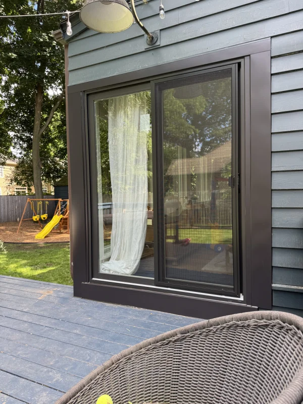 New Windows and a Patio Door Transform a 1937 French Provincial Home in Deerfield