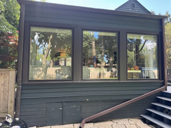 New Windows and a Patio Door Transform a 1937 French Provincial Home in Deerfield