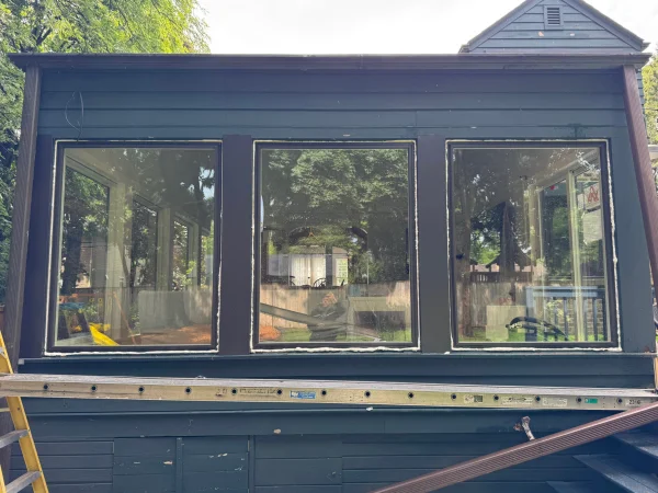 New Windows and a Patio Door Transform a 1937 French Provincial Home in Deerfield