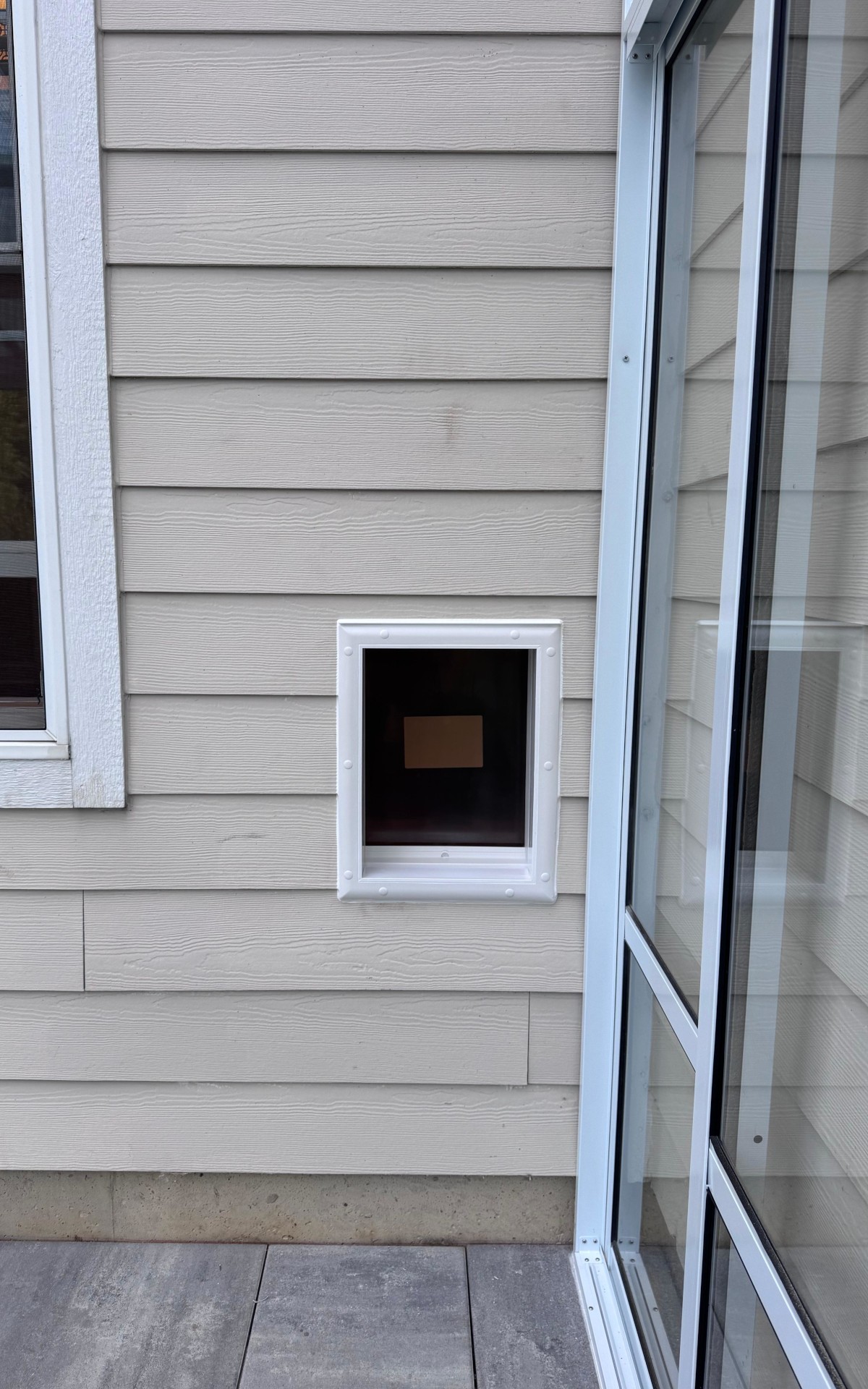 Before and after comparison. After the project.